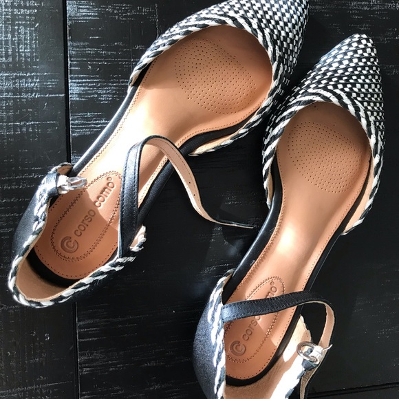 Corso Como Shoes - Corso Como Merla Woven Flats